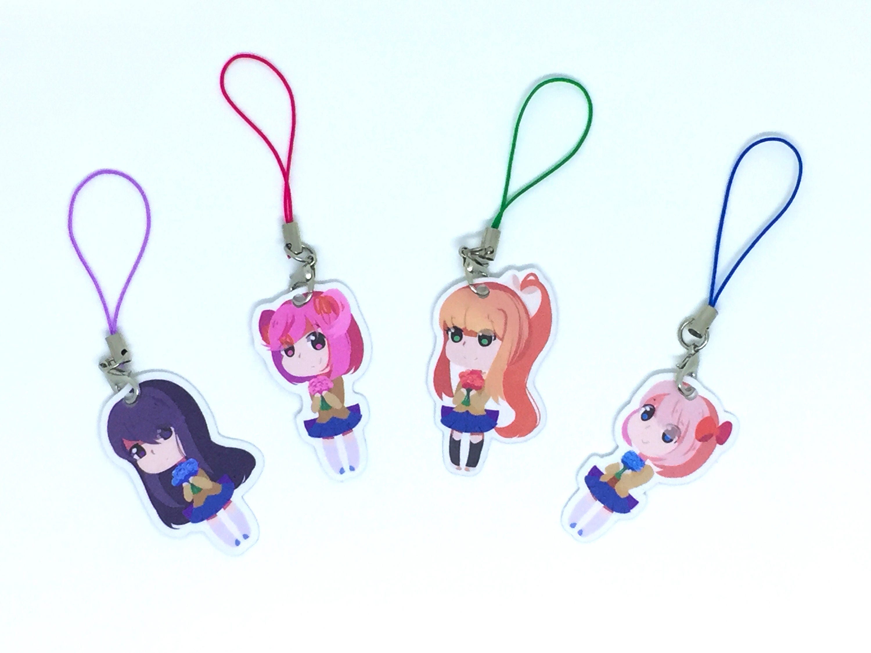 Doki Doki Literature Club keychains