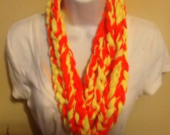 Infinity scarves, cowl necklace