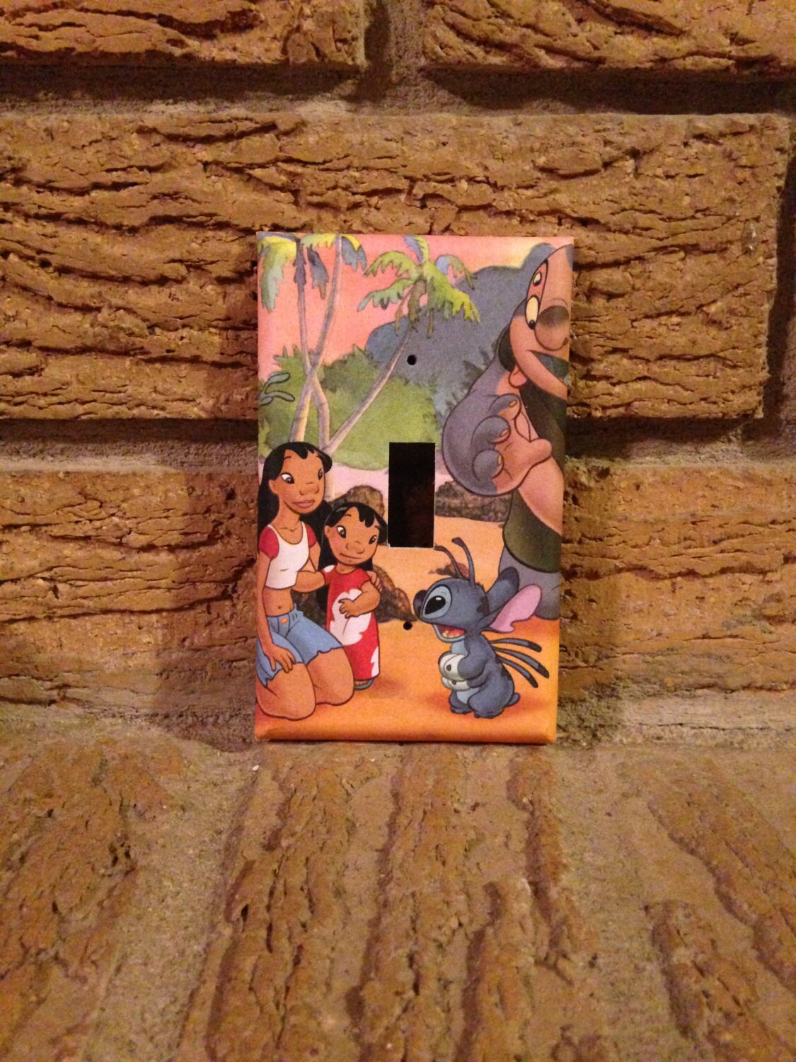 Lilo and Stitch Light Switch Cover Lilo and Stitch Nursery