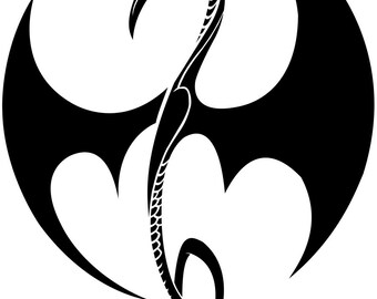 Danny Rand Dragon - Iron Fist Temporary Tattoo