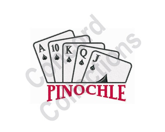 fancy pinochle cards