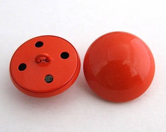 4 buttons 26 mm vintage enamelware.
