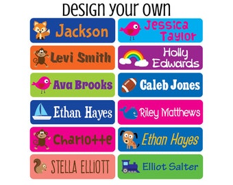 Daycare Labels - Dishwasher safe Labels- Waterproof Labels - Name Labels - Customized Labels - Name Stickers - Baby Bottle Labels