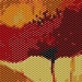 Poppies Peyote Cuff Beaded Bracelet Pattern
