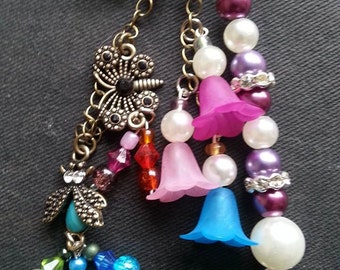 Gorgeous Butterfly and flower brooch