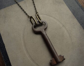 Antique Skeleton Key Necklace - Significance No. 065