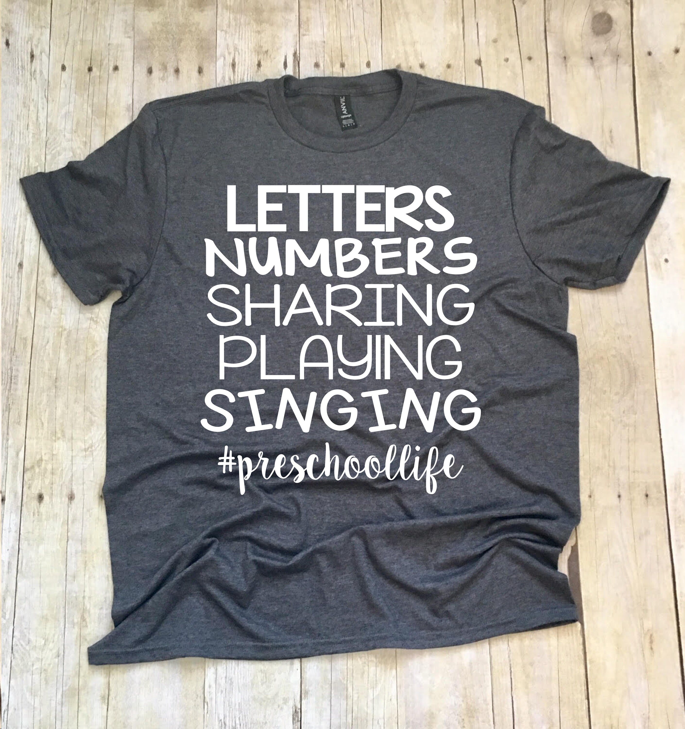 Teacher Shirts Preschool Life Teacher T-Shirt Teacher Life