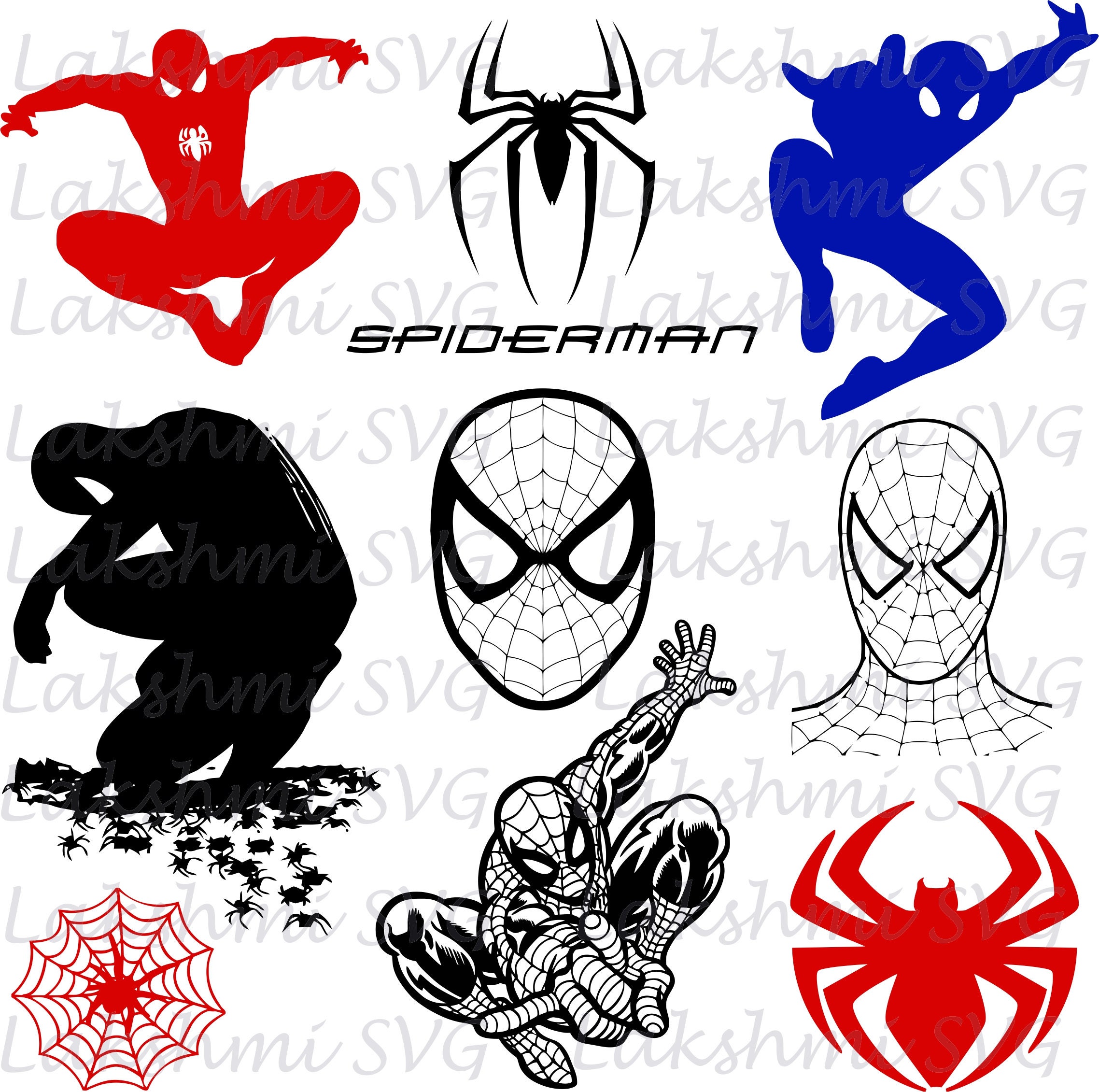 Download Spiderman svgSuper Hero SVGspiderman silhouette Logos and
