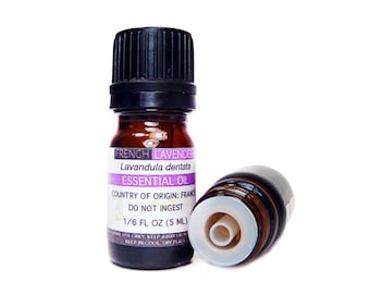 French Lavender Essential Oil, 5ML or 15ML, 100% PURE & Therapeutic Essential Oil
