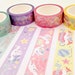 Cinnamoroll puppy dog cute kawaii soft drawn washi sticky masking deco tape
