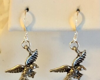 Eagle earrings | Etsy