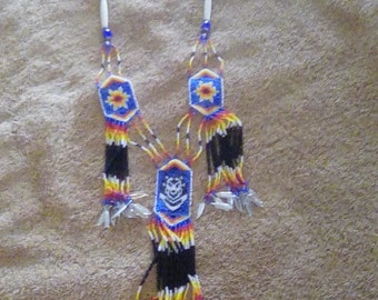 Native beadwork neclace
