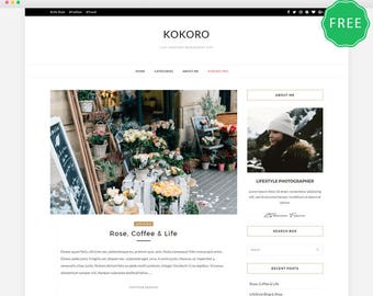 Kokoro- A Clean & Elegant blog theme