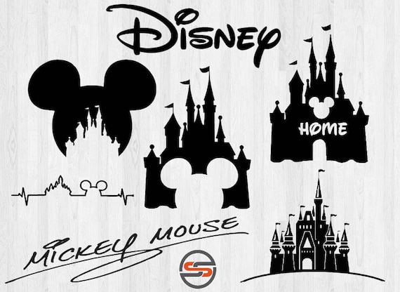 Free Free 118 Cricut Disney Castle Silhouette Svg SVG PNG EPS DXF File