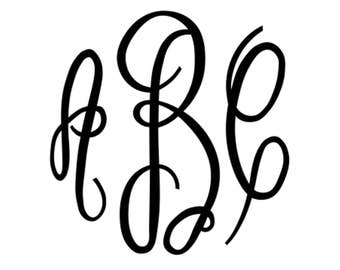 Master Circle Monogram - SVG