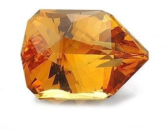 27.3ct natural top quality madeira citrine