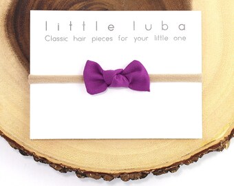 knotted headbands, baby knot headband, baby bow, baby headband, bow headband, newborn headband, baby girl gift, baby bow.WILDBERRY Mini Knot