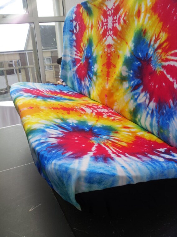 Set of car seat covers front and rear covers: TYE DYE English Set of car seat covers front and rear covers: TYE DYE English