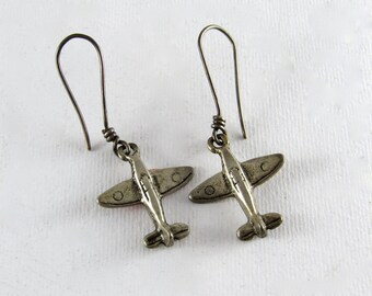 Berber jewelry - airplane shaped earrings