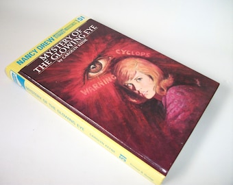 Nancy Drew Hollow Book Safe Mystery of the Glowing Eye Secret Stash Storage Jewelry Compartment Box