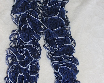 Sashay ruffle handmade scarf-sparkle