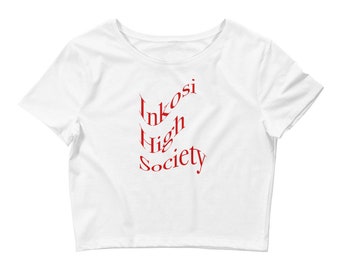 Inkosi High Society Women’s Crop Tee