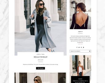 Responsive Wordpress Theme — Genesis Child Theme - Pathfinder — Wordpress Blog Theme — Feminine Fashion Wordpress Theme