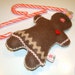 Felt Gingerbreadgirl ornament or pincushion