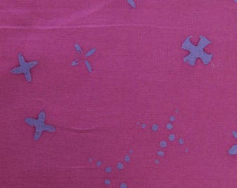 Chroma Handcrafted Batik Thistle Scatter Stars AB-8133-E by Alison Glass for Andover Fabrics
