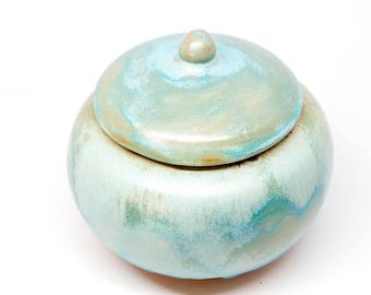 Handmade pottery sugar bowl with lid. Handmade ceramic sugar bowl Pottery sugar basin Gift for her Kind gift Art gift Coffee set Tea set