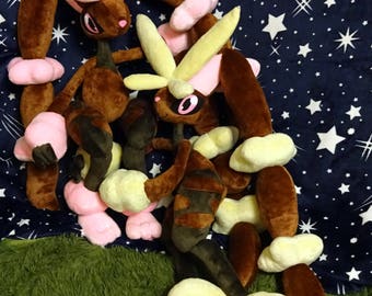 shiny lopunny plush