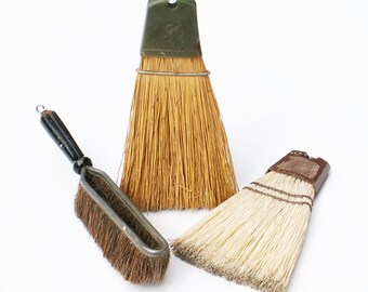 Whisk Broom Set of Three