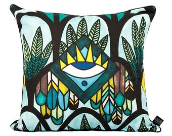 The Santorini Seas Cushion
