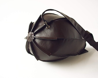 Leather Blimp Bag Leather Dirigible Bag