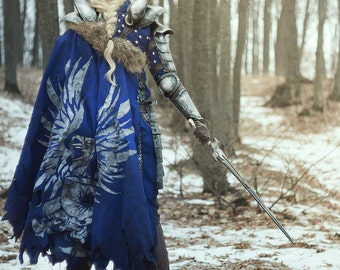 Grey Warden cloak cosplay larp