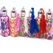 6 Bottles - Essential Oil, Roll On Bottle, perfume roller bottle, 10 ml - Assortment of colors, polymer clay essential oil bottles