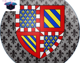 1 cabochon clear 25 mm medieval theme