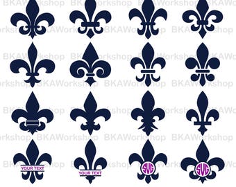Fleur svg - Fleur de lis svg - Fleur de lis vector - Fleur de lis digital clipart for Design or more, files download svg, png, jpg, dxf