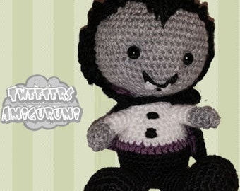 Amigurumi Mini Dracula Figure