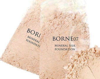 Mineral Makeup Foundation TWO (Huge Sample Sizes) - Organic Silk Mineral Foundation - NEW SHADES!