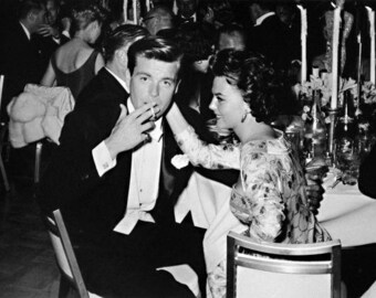 Robert Wagner & Natalie Wood Limited Edition 16" x 20" Silver Gelatin Photograph (b) by Frank Worth