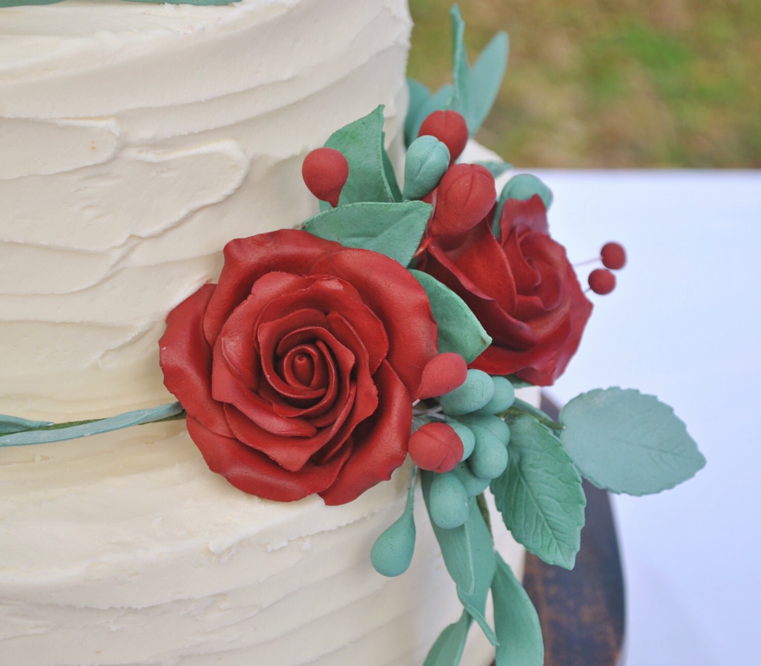 gum paste roses sugar roses sugar flowers cake topper roses
