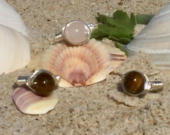 Tigers Eye Courage Ring