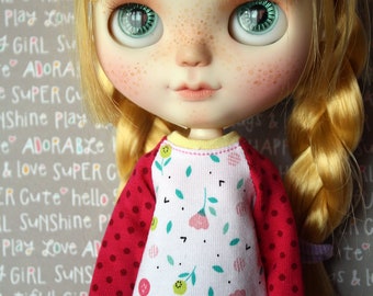 Flower sweater for Blythe, Dal, Licca...