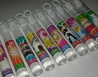Mexican Wedding Bubble Favors Loteria Gifts