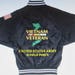 2nd Field Force" Vietnam Veteran Army Black 2-Sided Satin Jacket