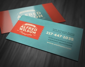 popular items for retro business cards