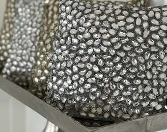 Decorative Jeweled Accent Pillows