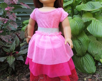 18" Doll Layered skirt
