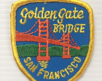 Vintage collectible patch - Golden Gate Bridge San Francisco